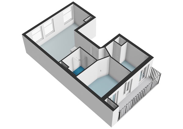 Floor plan - Warmondstraat 83-2, 1058 KS Amsterdam 